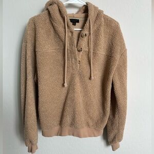 Current Air Anthropologie Teddy Sweatshirt Hoodie